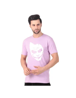 Fabstieve men Solid Round Neck Pure Cotton Brown (Vk-219_Print-5)