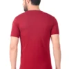 Fabstieve men Solid Round Neck Pure Cotton Brown (Vk-219_Print-63)